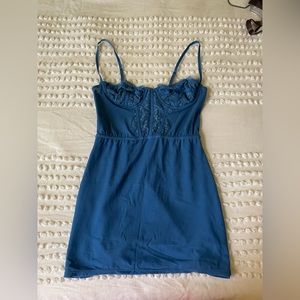 URBAN OUTFITTERS CORSET MINI DRESS
